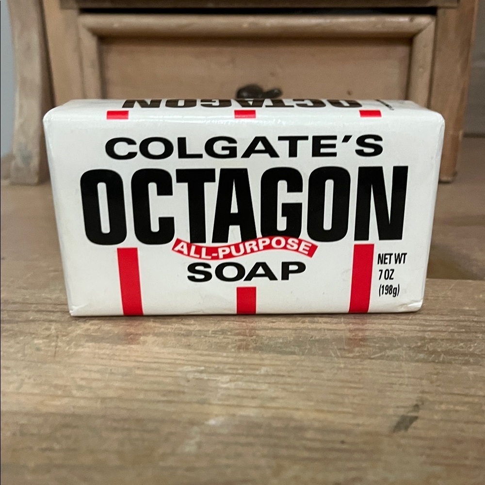 Vintage Colgate’s Octagon All-Purpose Soap 7oz Cleaner